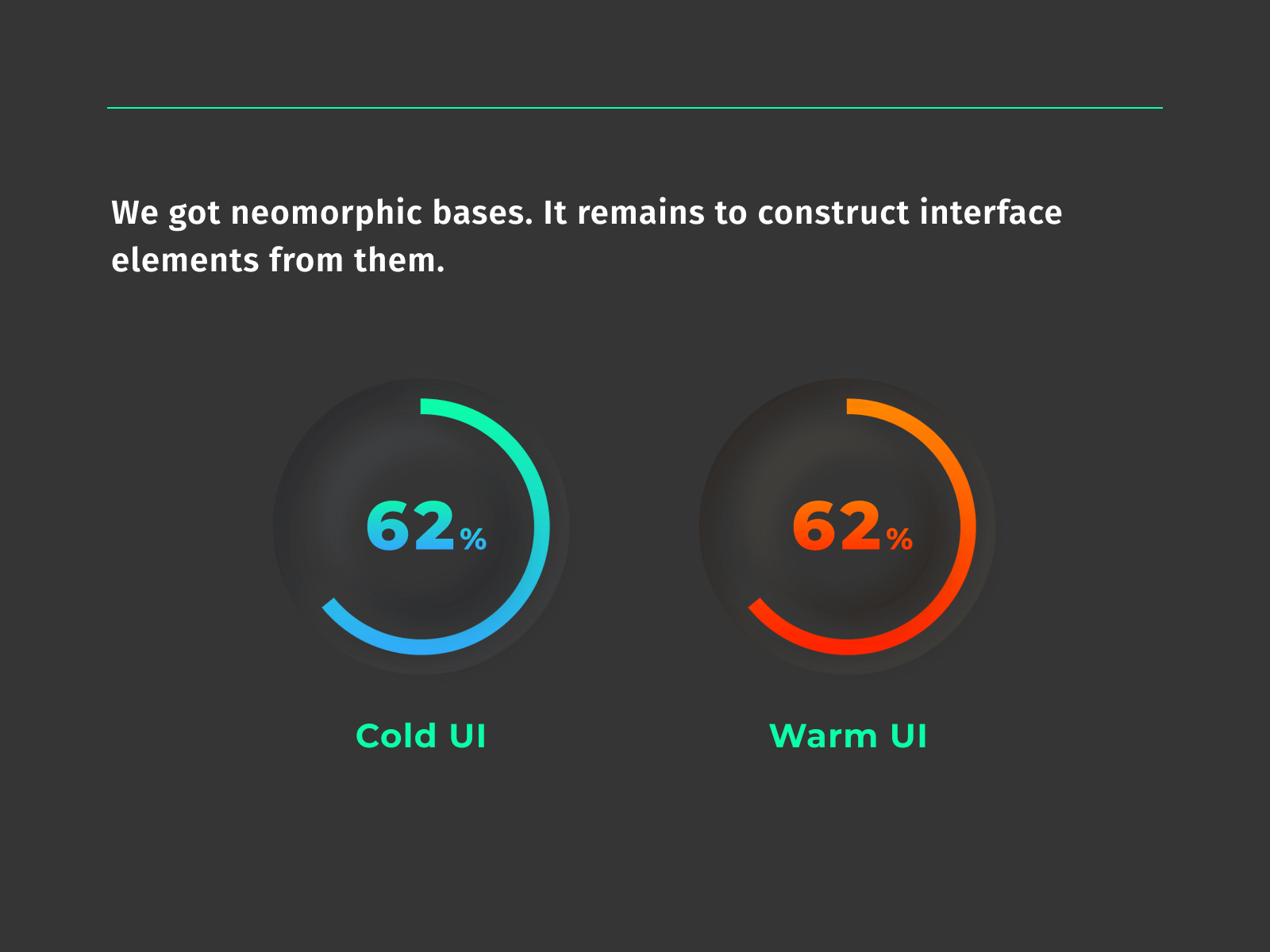 How to create neomorphic objects